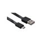 PS4 - USB charging cable (USB / Micro USB) 3m [black] (optional)