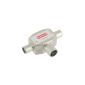 Legrand shielded LEG91005 TV splitter 1 female input and 2 outputs males 9.52 Diameter (Tools & Accessories)