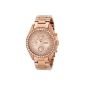 Fossil Ladies Watch Chronograph Quartz stainless steel coated ES3352 (clock)