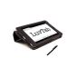 LuvTab Google Nexus 7 Tab 'Genius' Case Cover, with stand function and magnetic sleep sensor (7 inches), with Stylus Pen (BLACK)