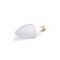 E14 Candle Lamp Bulb 5630 SMD LEDs 6 White Hot 3W AC110-240V