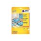 Avery, C32250-25, 25 sheets, CD inserts special coated, micro-perforated, inkjet, laser + + copier suitable 185g, 151 x 118 mm (Office supplies & stationery)