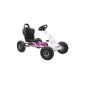 Ferbedo 005,717 - karting Air Runner, white / pink (Toys)