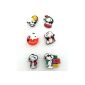 6 St. set of shoe jewelleries Snoopy (Toys)