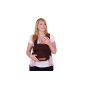 Marsupi baby and child carrier, the compact abdominal and hip carrier, brown / chocolate, ingeniously simple (Baby Product)