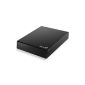 Seagate External Hard Drive 4TB STBV4000200 (8.9 cm (3.5 inches), USB 3.0) Black (Personal Computers)