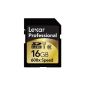Lexar SDHC Thin Box 16GB Memory Card (600x Professional UHS-I) (Electronics)