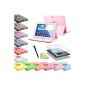 3in1 SET 360 ° Tab3 10.1 Protective Case + film + Pen Samsung Galaxy Tab P5200 P5210 P5220 3 Case Case (Pink)
