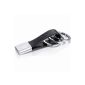 keychains noble for men Twister / leather loop (Textiles)