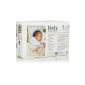 By Naty Nature Babycare Diapers Ecological Baby Newborn Size 1 / 2-5 kg ​​- 2 Pack (Health and Beauty)