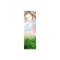 1art1 65473 Spring Mural Poster Wall Stripe - Cherry Blossom and clear blue sky, 250 x 79 cm (household goods)