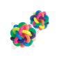 Spaghetti Flummis in rainbow colors as a small surprise party for children (5 pieces) (Toy)