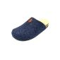 TWEED Bio slippers Filzclogs with footbed & ABS Felt Sole (Shoes)