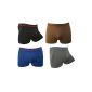 COOL24 - Pack of 4 or 10 Seamless Microfiber Boxer - Men (Clothing)