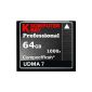 Komputerbay 64GB CompactFlash Card CF 1000X Professional 150MB / s Extreme speed UDMA 7 RAW 64GB (Personal Computers)