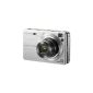 Sony Cybershot DSCW-120S Digital Camera (7 megapixels, 4x opt. Zoom, 6.4 cm (2.5 inch) display, Image Stabilizer) Silver (Electronics)