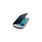 itronik® Flip Cover Protective display cover for Samsung Galaxy S3 SIII I8910 Mini Black (Wireless Phone Accessory)