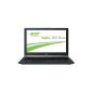 Acer Aspire VN7-791G-70M4 43.9 cm (17.3-inch Full-HD) notebook (Intel Core i7-4710HQ, 2.5GHz, 8GB RAM, 1TB SSHD, Nvidia GeForce GTX850M, DVD, Win 8.1, Full HD IPS screen) black (Personal Computers)