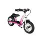 BIKESTAR® Premium Security kids run bike for little adventurers from 2 years ★ 10 Classic Edition ★ Flamingo Pink & White Diamond