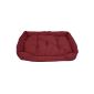 Pet bed dog bed cat bed pet cushion Slim XL Red Burgundy (Misc.)