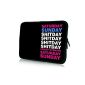 Luxburg® Design Laptop Case Laptop Case Sleeve for 13.3-inch (in 10.2 | 12.1 inches | 13.3 inches | 14.2 | 15.6 | 17.3 inches), Theme: Shitday Calendar