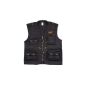 Kalahari Canvas Photo Vest size XXL Black (Accessories)