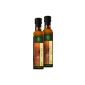 Manako BIO linseed human 2x250 ml absolutely fresh from oil mill glass bottle, 1er Pack (1 x 500 ml) - Organic (Food & Beverage)