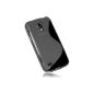 mumbi S TPU Cases Samsung Galaxy S4 mini sheath transparent black (Accessories)