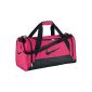 Nike Women's sports bag Brasilia Duffel, Spark / Black, 33 x 45.5 x 15 cm, 22 liters, BA4911-606 (equipment)