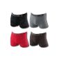 4er Pack Herren Boxer Shorts Microfiber 'Face' in 8 different colors (Textile)