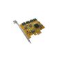 KALEA-COMPUTER © - SATA II Controller Card /// 4-PORT FREELANCE or RAID 0,1 /// - PCI EXPRESS (PCIE 1x) - CHIPSET JMICRON (Electronics)