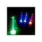 Huayang Color Changing LED optic Christmas tree Christmas Decoration Light Party Decor (Kitchen)