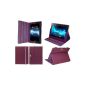 Mitab lilanes Bycast Leather Case / Cover for Sony Xperia Tablet S 9.4 inch SGPT (Electronics)
