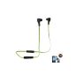 Sports Neckband Headset In-Ear Headphones Bluetooth 3.0 Stereo Earphone Headset BTH06 Green (Electronics)
