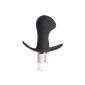 Deluxe Massage Silicone Butt Plug (Ø 22-42 mm) with vibration, Angel Wings anal plug with 10 programs (Health and Beauty)