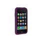 Amzer Jelly Case Silicone Case for iPhone 3G and 3GS Purple (UK Import) (Wireless Phone Accessory)