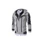 Men's Cotton hooded jacket TheLees hoodie hoody model LCJ6-LCJ13 (Textiles)