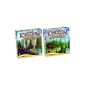 Queen Games 61050 - Kingdom Builder, extension 1 and 2 (Toys)