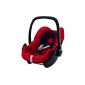 Bébé Confort Car Seat Group 0+, 1 (0 13 kg) PEBBLE INTENSE RED Collection 2013 (Nursery)