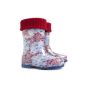 Beautiful rubber boots with removable lining and good workmanship!