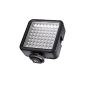 Walimex Pro LED64 LED Video Light (Dimmable) for action camera, camcorder and DSLR Camera (Accessories)