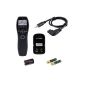 Neewer® DSLR camera shutter 320ft / 100m Wireless Timer Remote Control 2.4G 32CH Transmitter Receiver with LCD Display for Sony A900 / A850 / A700 / A560 / A550 / A500 / A450 / A400 / A350 / A300 / A200 / A100 / A77 / a65 / a57 / a55 / a35 / a33 / a37, Konica Minolta Dimage A2 / A1 / 9 / 7Hi / 7i / 7/5/4/3 Dynax 7D / 5D (Electronics)