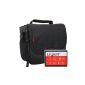 EOS Bundle Bag for Canon 1100D 1200D + High Quality Replacement Battery Pack LP-E10 camera bag (Electronics)