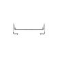 Weis 8802 kitchen roll holder for wall mounting, verchormt (household goods)