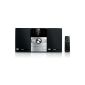 Philips MCM 207 compact system (CD / MP3 / WMA player, FM / AM tuner, USB 2.0) Black / Silver (Electronics)