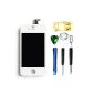 Apple iPhone 4S LCD Display Touch Screen Glass Wei?  (Electronics)