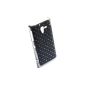 Voguecase® Hybrid Bling Case Hard Case Cover for Sony Xperia ZL L35h (Hard Back) Black + Free Universal Stylus (Electronics)
