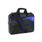 V7 Edge Toploader Ultrabook bag for Ultrabook and thin notebooks / laptops up to 33.8 cm (13.3 inches) blue (personal computer)