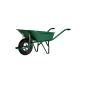 Outifrance site solid wheel wheelbarrow - 80 Litres (Miscellaneous)