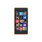 Nokia Lumia 735 Smartphone Unlocked 4G (Screen: 4.7 inch - 8 GB - Windows Phone 8) Orange (Electronics)